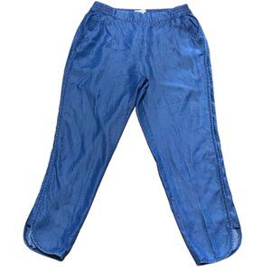 Coldwater Creek Pull Up Tencel Cropped Pants 8P